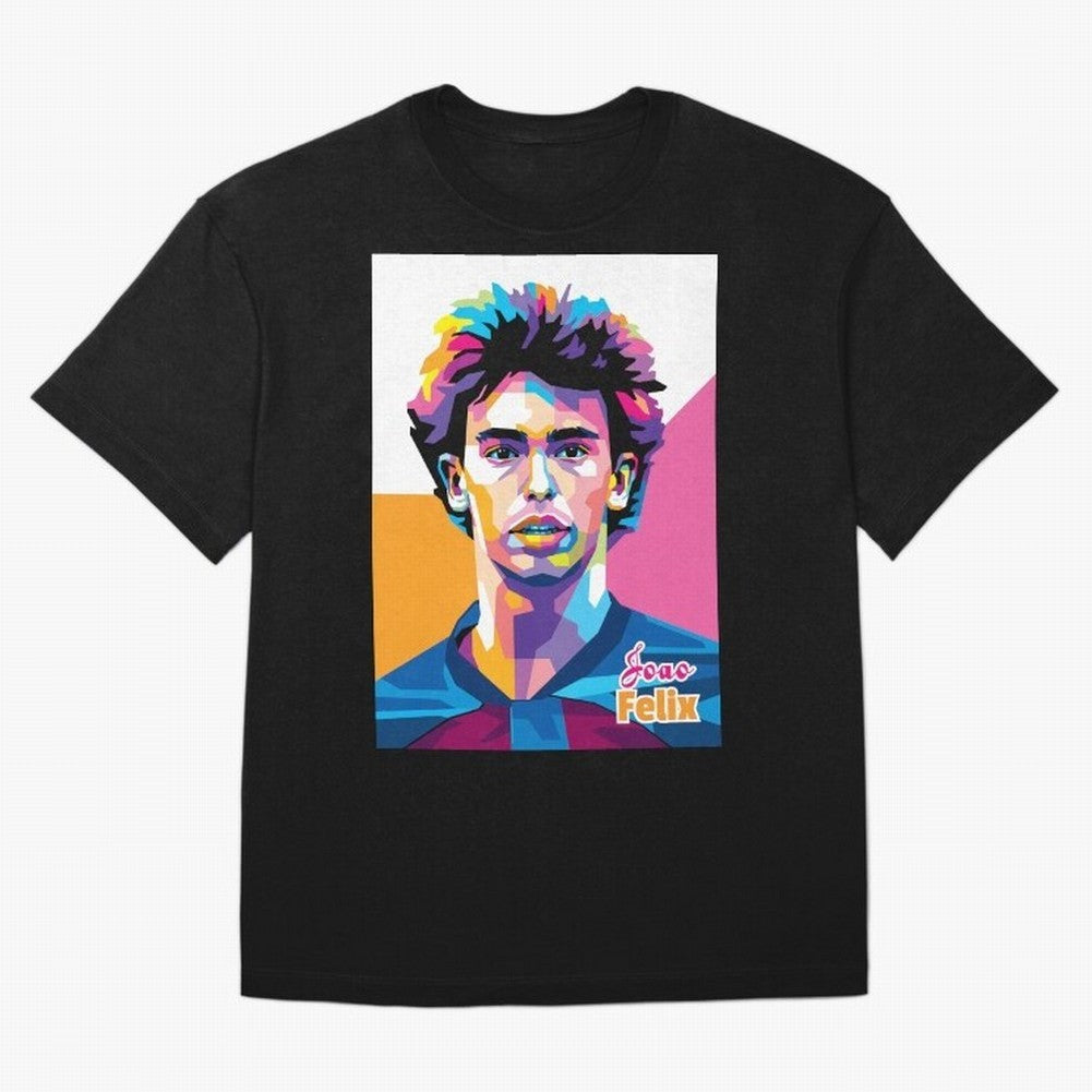 Joao Felix in WPAP Style Oversized T-Shirt Celebrate Supporters United by FIFA World Cup 2026 Group Stage Spirit, Featuring Germany, Cristiano Ronaldo, Goal Celebration Energy, Supporter Heritage, Football Icons and Worldwide Tournament Joy; Great