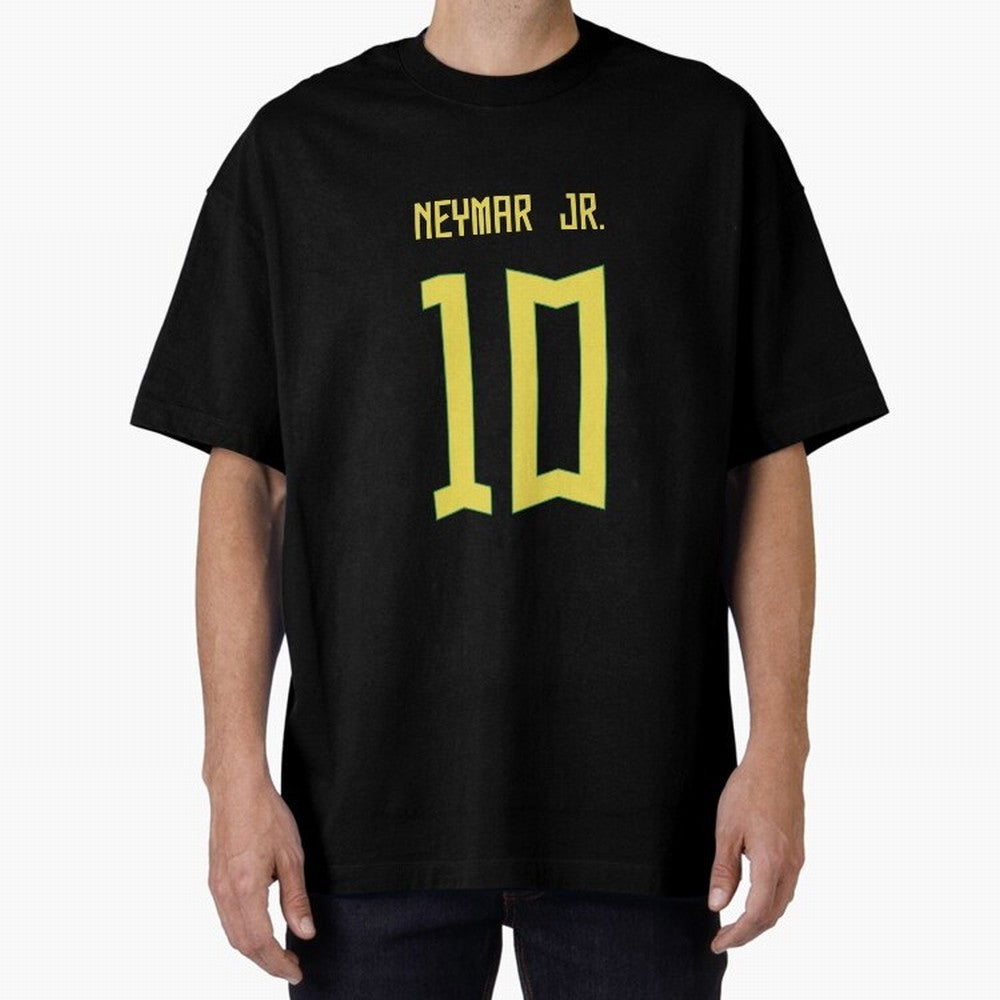 Neymar Jr Brazil Away Jersey 2023 Classic T-Shirt Bring World Football Passion into Global Football Passion for FIFA World Cup 2026, Driven by Messi, CR7 and Mbappe, Portugal, Football Festival Excitement, Trophy Ambitions, Country Rivalries and