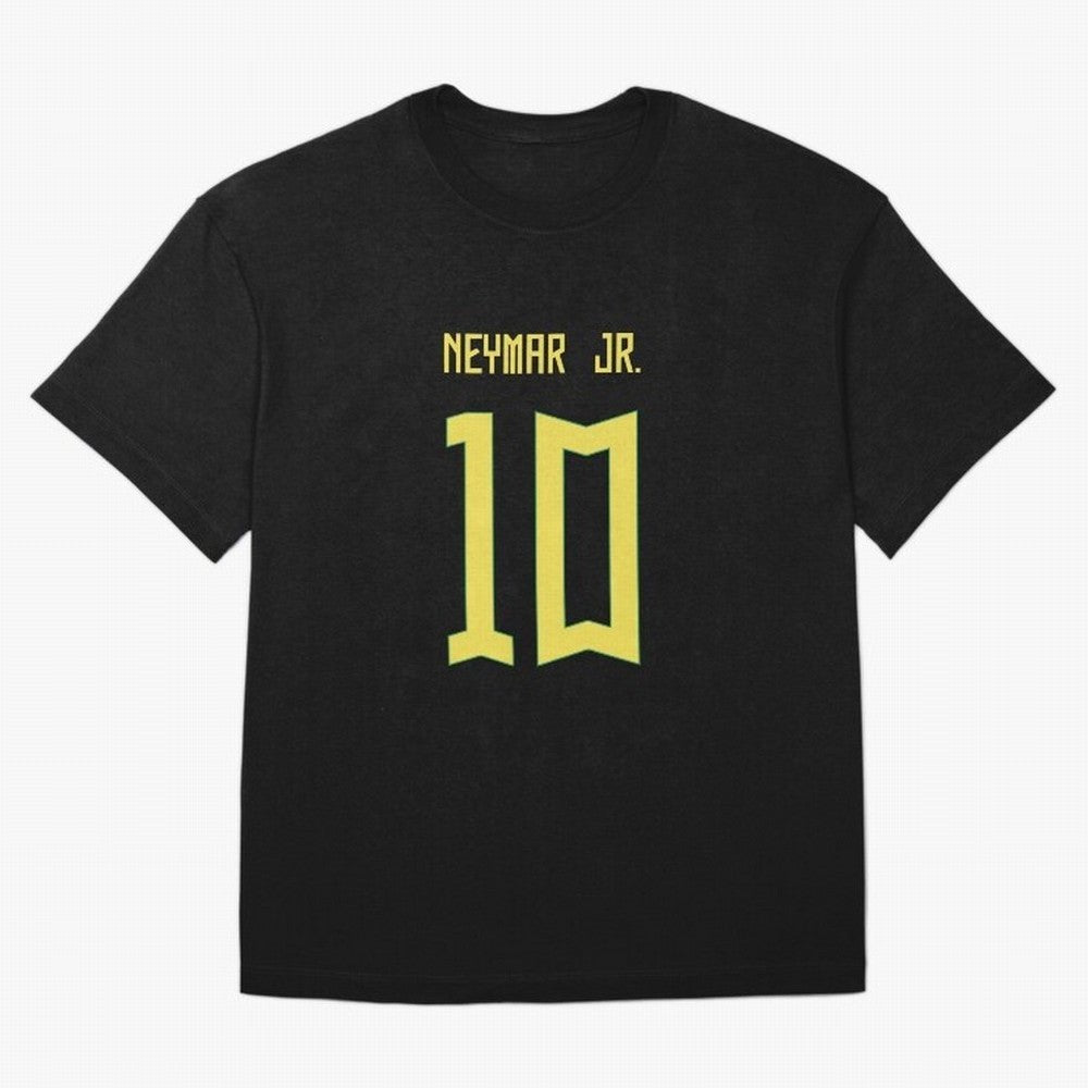 Neymar Jr Brazil Away Jersey 2023 Classic T-Shirt Bring World Football Passion into Global Football Passion for FIFA World Cup 2026, Driven by Messi, CR7 and Mbappe, Portugal, Football Festival Excitement, Trophy Ambitions, Country Rivalries and