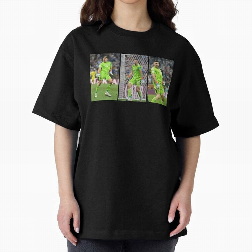 drawdance Oversized T-Shirt Spotlight FIFA World Cup 2026 Group Stage Spirit, Highlighting Argentina, Messi and Cristiano Ronaldo, Classic Soccer Heritage, Championship Pressure, Fan Loyalty and International Pride; Made for Collectors Who Enjoy