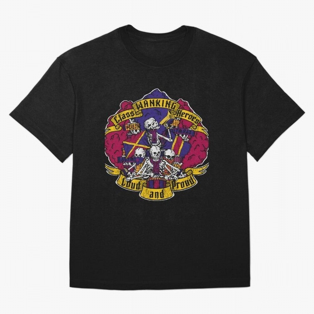 LOUD AND PROUD! (blaugrana edition) ULTRAS Classic T-Shirt Stand with the FIFA World Cup 2026 Journey through Messi and Cristiano Ronaldo Highlights, Argentina and Brazil Pride, Fan Favorite Moments, National Team Passion, Big Match Drama and