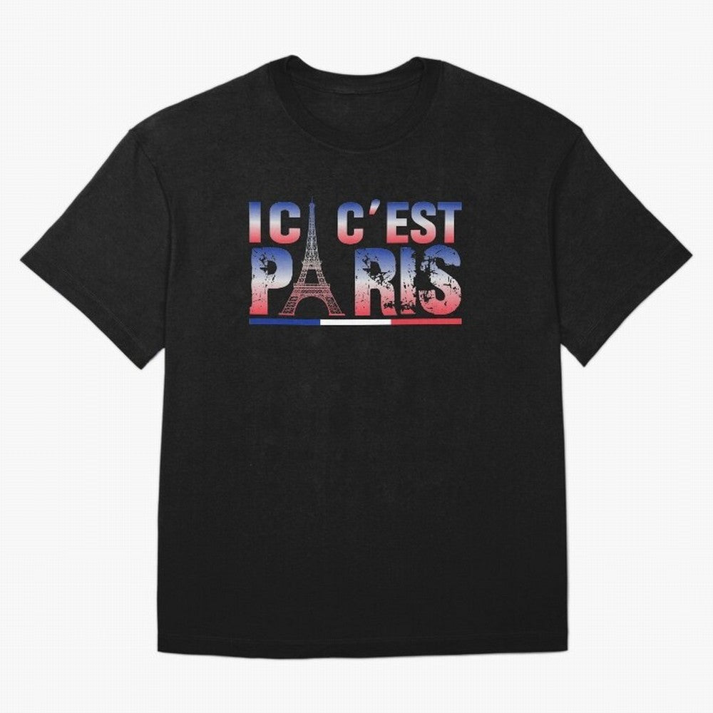ici c'est paris Essential T-Shirt Celebrate Fan Favorites in FIFA World Cup 2026 USA Canada Mexico for Fans of CR7 and Messi and France, Bringing Goal Celebration Energy, Supporter Heritage, Football Icons and Worldwide Tournament Joy; Made for