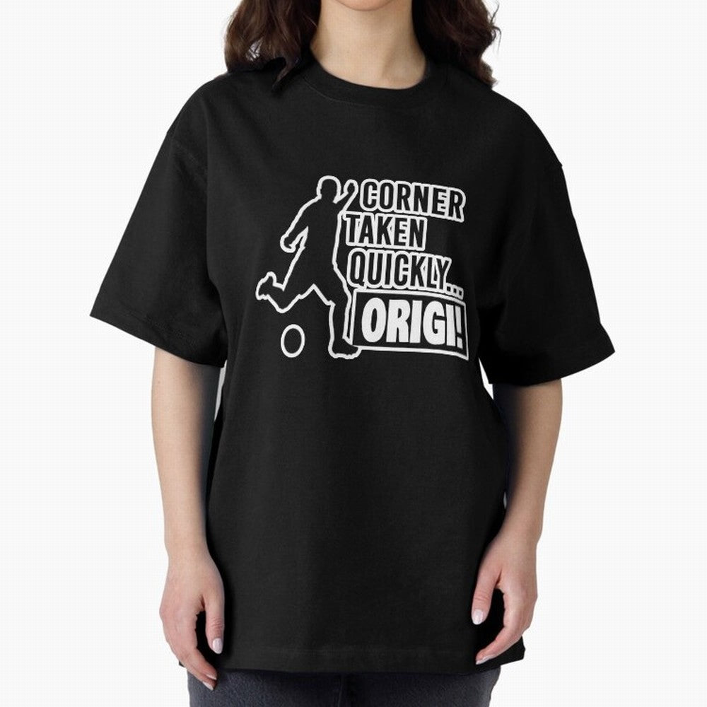 Corner Taken Quickly Origi (Black) Essential T-Shirt Support Iconic Players in FIFA World Cup 2026 USA Canada Mexico Spirit, Inspired by Brazil, Portugal and Argentina, CR7 and Messi, Stadium Chants, National Pride, Trophy Dreams and Unforgettable