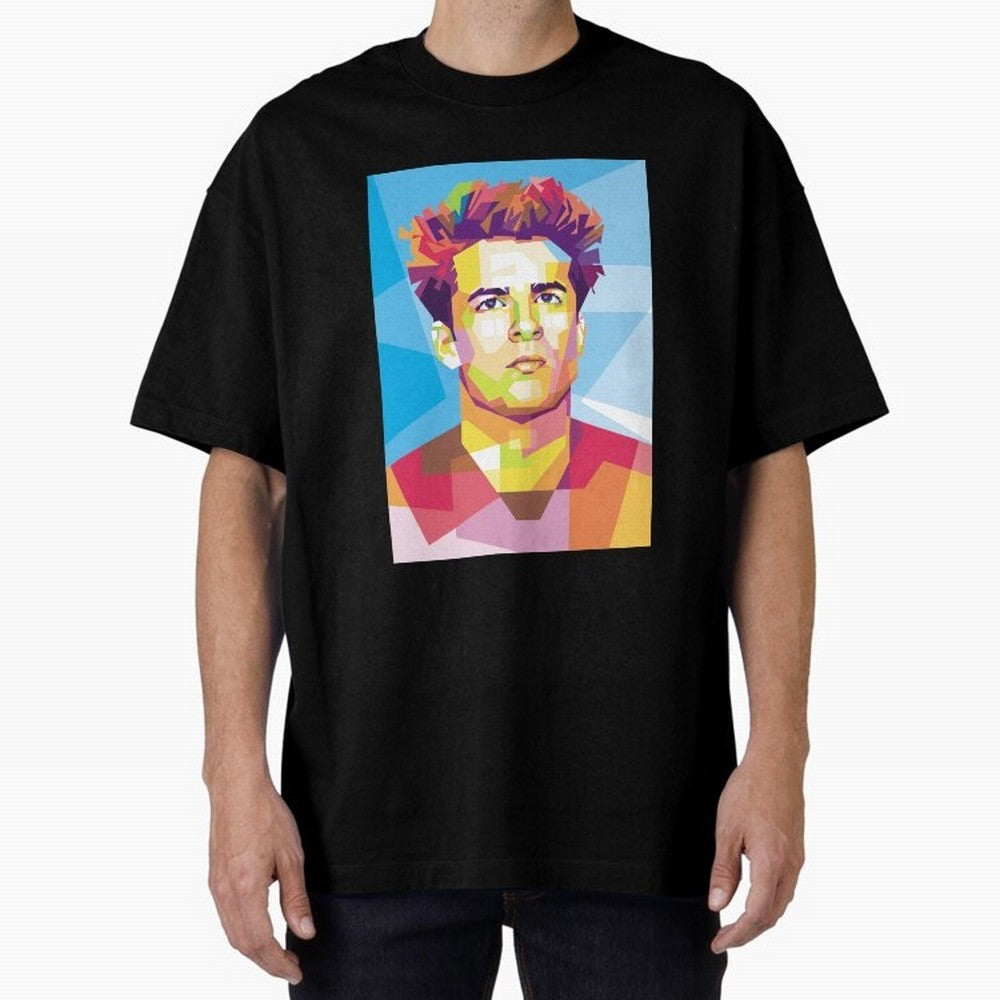 Riqui Puig in Pop Art Portrait Style Classic T-Shirt Celebrate Unforgettable Nights in the FIFA World Cup 2026 Group Stage Journey through Messi, CR7 and Mbappe Highlights, Portugal Pride, Sports Nostalgia, International Competition, Famous Players