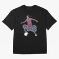 Ronaldinho Oversized T-Shirt Mark the FIFA World Cup 2026 Group Stage Journey through Cristiano Ronaldo, Haaland and CR7 Highlights, Brazil, Portugal and Argentina Pride, Vintage Soccer Flavor, Modern Football Stars, National Flags and Final Night