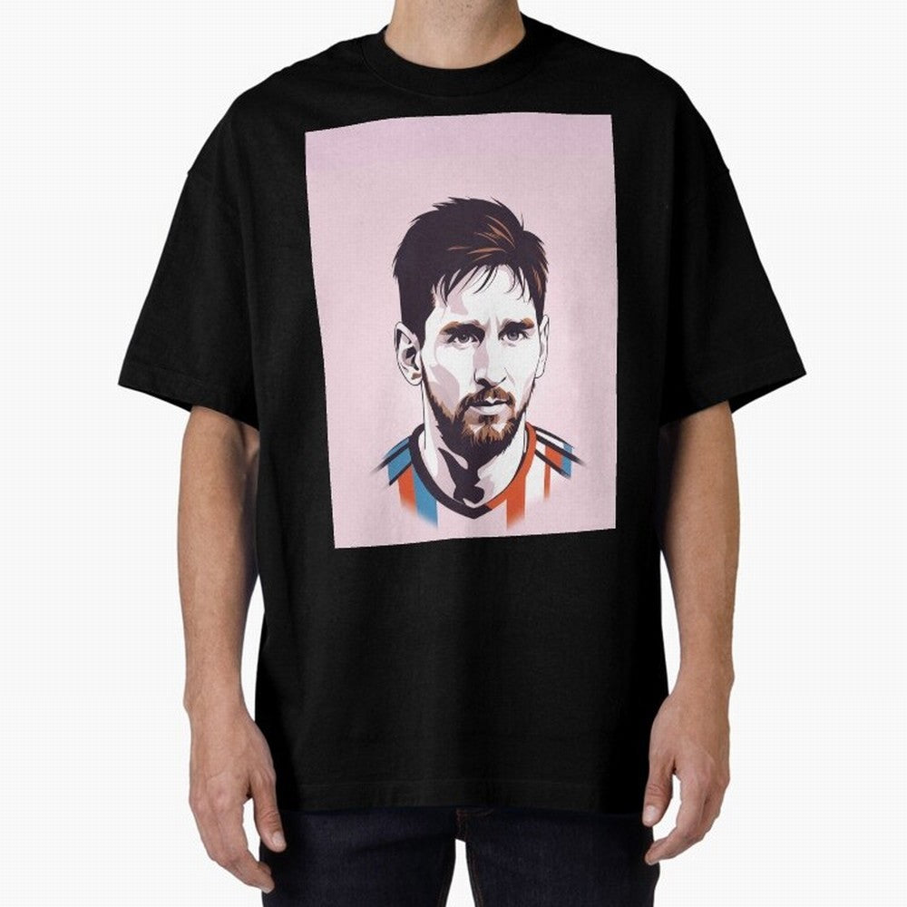 Messi Pop Art Graphic T-Shirt Celebrate Soccer Greatness during Match Day Hype around FIFA World Cup 2026 USA Canada Mexico, Cristiano Ronaldo, Haaland and CR7, Brazil, Worldwide Fan Energy, Dramatic Goals, Stadium Lights and Championship