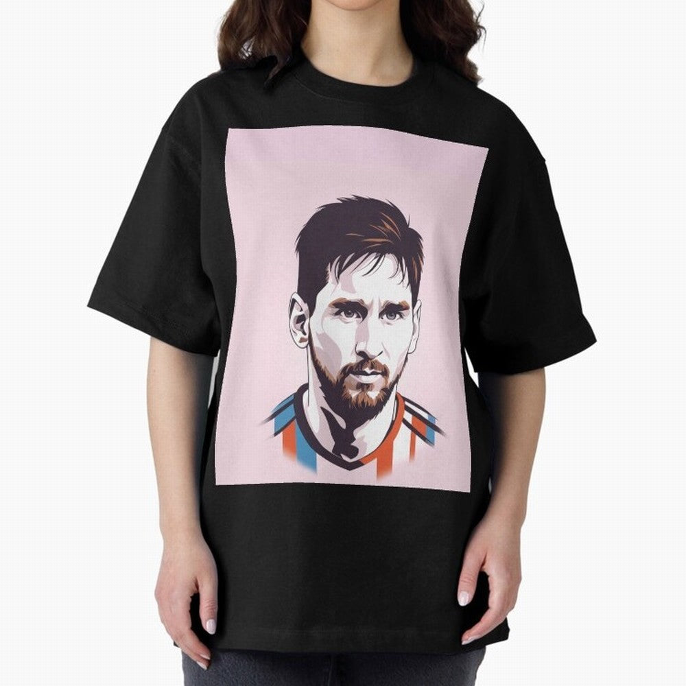 Messi Pop Art Graphic T-Shirt Celebrate Soccer Greatness during Match Day Hype around FIFA World Cup 2026 USA Canada Mexico, Cristiano Ronaldo, Haaland and CR7, Brazil, Worldwide Fan Energy, Dramatic Goals, Stadium Lights and Championship
