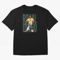 Ronaldinho Gaucho in action Minimalist Graphic Premium T-Shirt Cheer for Match Day Hype around FIFA World Cup 2026, Neymar, Haaland and Cristiano Ronaldo, Spain and Netherlands, Soccer Culture, Superstar Moments, National Team Dreams and