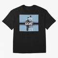The Two Goats Messi & Ronaldo Premium T-Shirt Fuel the Hype around FIFA World Cup 2026 for Fans of CR7 and Messi and England and Germany, Bringing Match Day Excitement, Supporter Culture, Golden Goals and Global Football Passion; Ideal for
