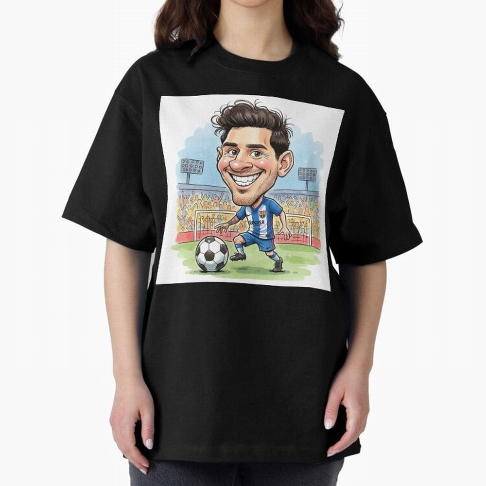 La Pulga Premium T-Shirt Feel International Energy from FIFA World Cup 2026 Group Stage Centered on Neymar, Haaland and Cristiano Ronaldo, France and Portugal Energy, Retro Football Energy, Iconic Rivalries, Trophy Chase Drama and Stadium