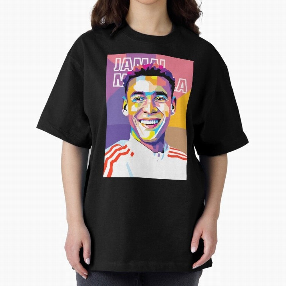 Jamal Musiala in WPAP Style Essential T-Shirt Make Game Day About FIFA World Cup 2026 with Cristiano Ronaldo, Argentina, France and Brazil Energy, Supporter Pride, Iconic Celebrations, Legendary Names and Global Match Day Energy; Great for Watch