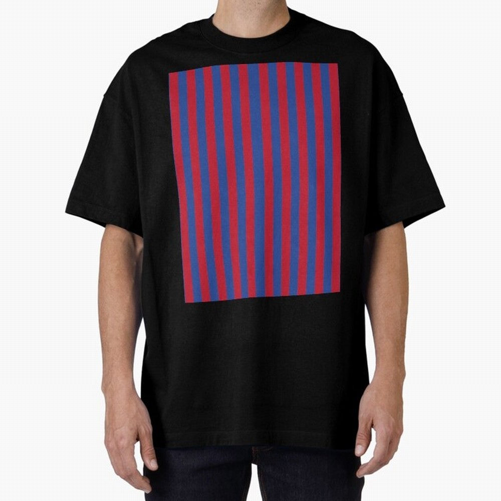 Red and blue stripes sports pattern Graphic T-Shirt Celebrate the FIFA World Cup 2026 Group Stage Journey through CR7 Highlights, England and Germany Pride, Champion Mindset, Group Stage Buzz, Knockout Tension and Passionate Fan Culture; Built for