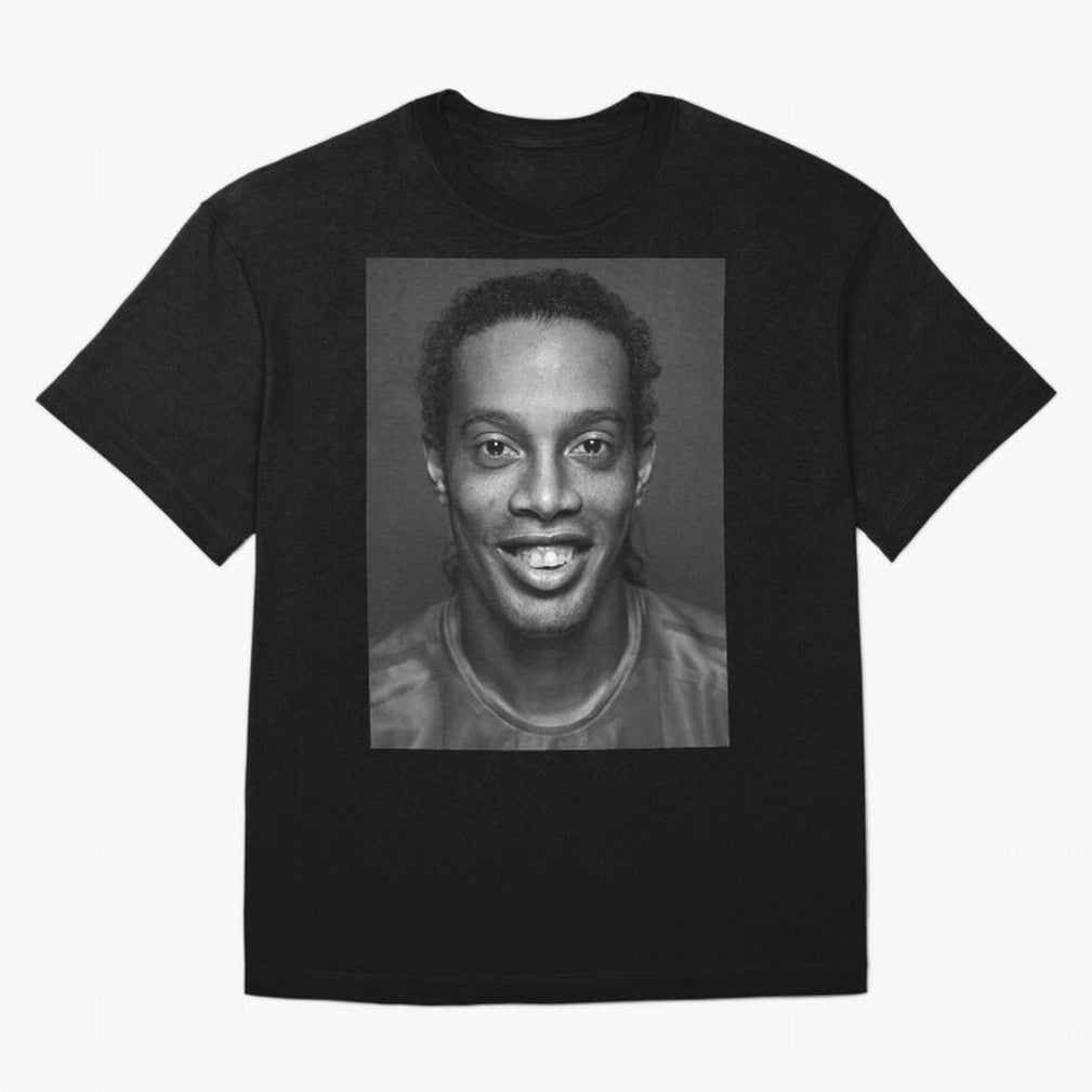 Ronaldinho Wallpaper Classic T-Shirt Carry FIFA World Cup 2026 USA Canada Mexico for Fans of CR7 and Brazil, Bringing Supporter Pride, Iconic Celebrations, Legendary Names and Global Match Day Energy; Perfect for People Who Love Argentina, Brazil,