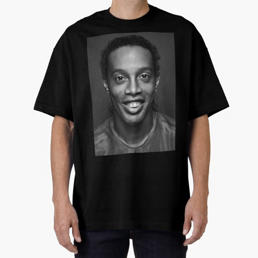 Ronaldinho Wallpaper Classic T-Shirt Carry FIFA World Cup 2026 USA Canada Mexico for Fans of CR7 and Brazil, Bringing Supporter Pride, Iconic Celebrations, Legendary Names and Global Match Day Energy; Perfect for People Who Love Argentina, Brazil,