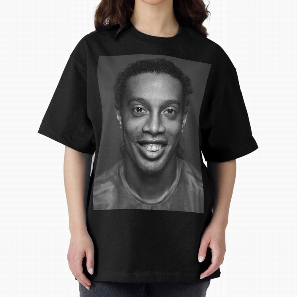 Ronaldinho Wallpaper Classic T-Shirt Carry FIFA World Cup 2026 USA Canada Mexico for Fans of CR7 and Brazil, Bringing Supporter Pride, Iconic Celebrations, Legendary Names and Global Match Day Energy; Perfect for People Who Love Argentina, Brazil,