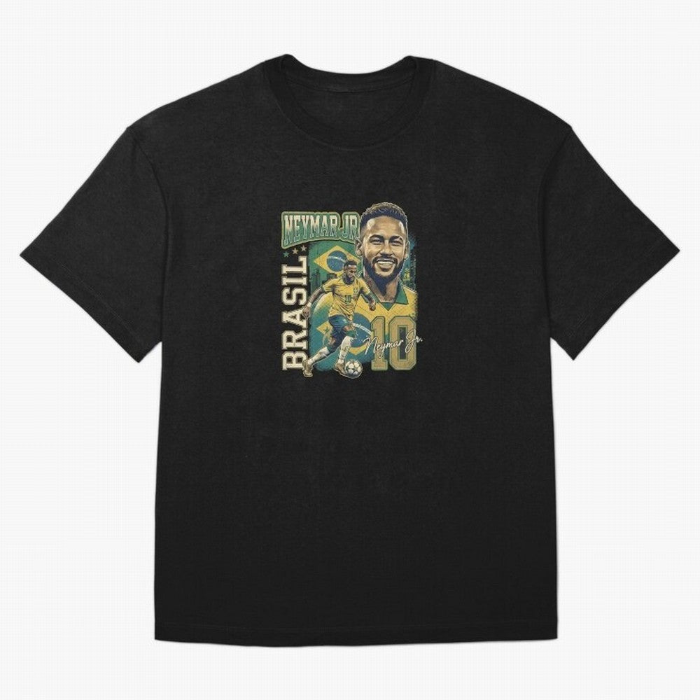 Neymar Jr Brazil Vintage Essential T-Shirt Feel the Roar of Match Day Hype around FIFA World Cup 2026 Group Stage, CR7, England and Germany, Goal Celebration Energy, Supporter Heritage, Football Icons and Worldwide Tournament Joy; Ideal for Fans