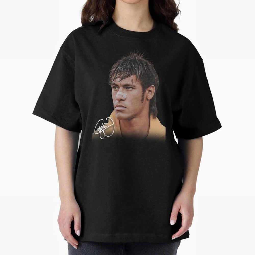 Neymar Jr T-Shirt Big Face Young Neymar Classic T-Shirt Celebrate Unforgettable Nights in the FIFA World Cup 2026 Group Stage Journey through Neymar Highlights, Argentina Pride, Football History, Final Match Energy, Crowd Noise and Once in a