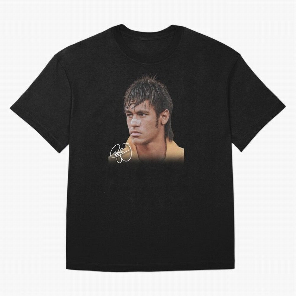 Neymar Jr T-Shirt Big Face Young Neymar Classic T-Shirt Celebrate Unforgettable Nights in the FIFA World Cup 2026 Group Stage Journey through Neymar Highlights, Argentina Pride, Football History, Final Match Energy, Crowd Noise and Once in a