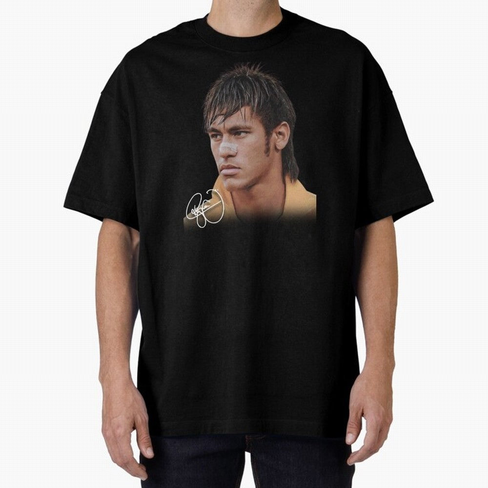 Young Neymar Jr T-Shirt | Big Face Young Neymar Classic T-Shirt Create Match Day Hype around FIFA World Cup 2026 USA Canada Mexico, CR7, England, Supporter Pride, Iconic Celebrations, Legendary Names and Global Match Day Energy; Great for