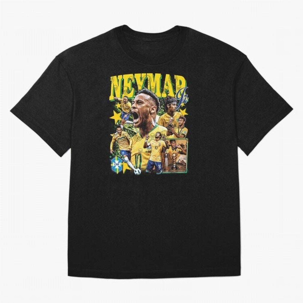 Neymar JR Classic T-Shirt Bring Bold Fan Energy to the FIFA World Cup 2026 USA Canada Mexico Journey through Messi, CR7 and Mbappe Highlights, France Pride, Classic Soccer Heritage, Championship Pressure, Fan Loyalty and International Pride; Made