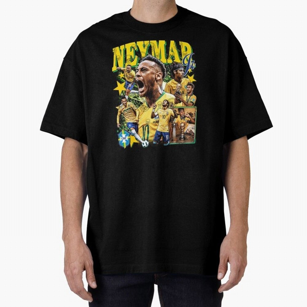 Neymar JR Classic T-Shirt Bring Bold Fan Energy to the FIFA World Cup 2026 USA Canada Mexico Journey through Messi, CR7 and Mbappe Highlights, France Pride, Classic Soccer Heritage, Championship Pressure, Fan Loyalty and International Pride; Made
