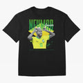 Neymar Jr. Oversized T-Shirt Represent the Passion of the FIFA World Cup 2026 Group Stage Journey through CR7 and Messi Highlights, Brazil Pride, Worldwide Fan Energy, Dramatic Goals, Stadium Lights and Championship Celebrations; Great for Watch