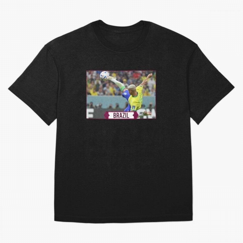 Brazil World Cup Classic T-Shirt Make Every Kick Count in FIFA World Cup 2026 for Fans of Messi and Cristiano Ronaldo and England, France and Netherlands, Bringing Game Day Rituals, Football Legends, Country Pride and the Road to the Final; Made