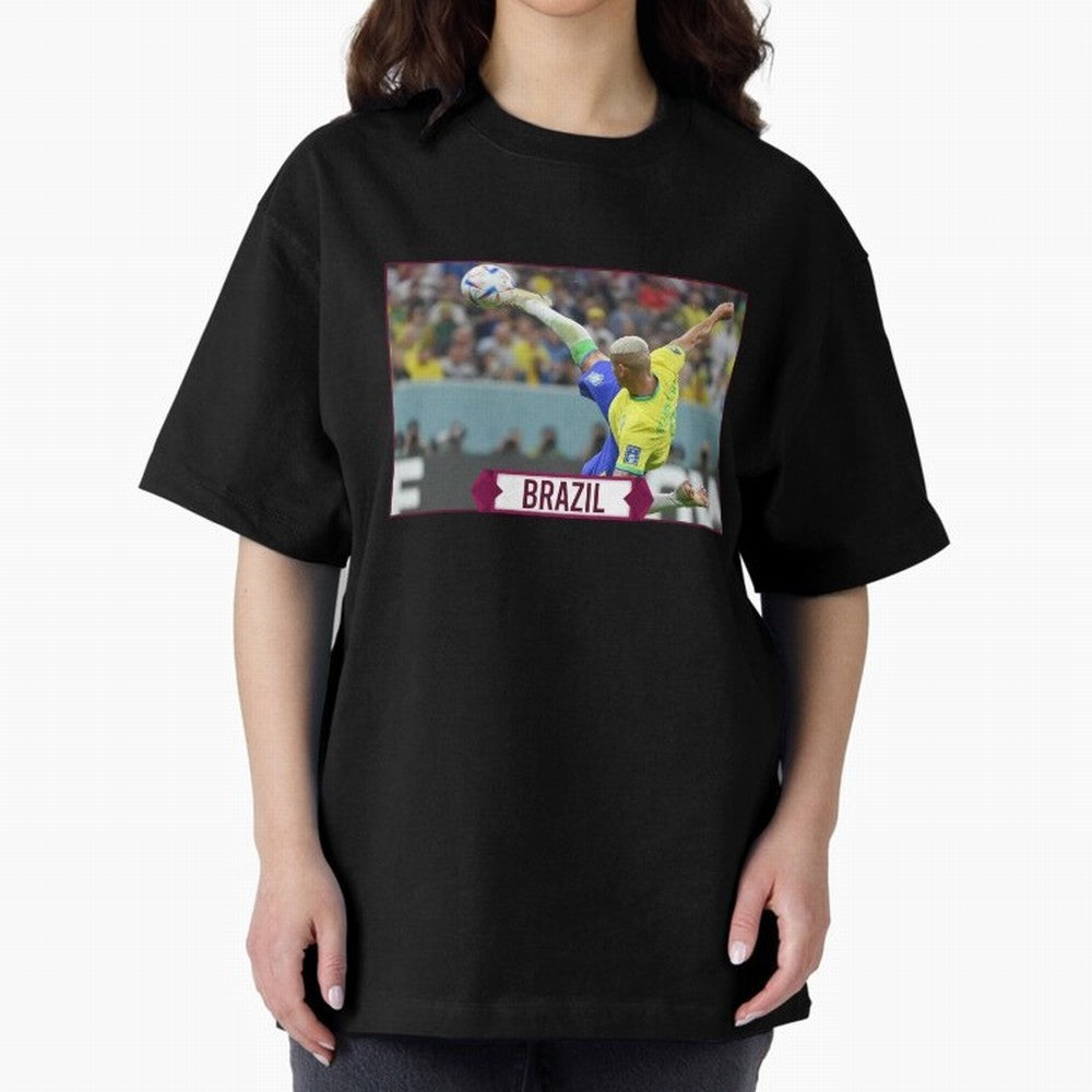 Brazil World Cup Classic T-Shirt Make Every Kick Count in FIFA World Cup 2026 for Fans of Messi and Cristiano Ronaldo and England, France and Netherlands, Bringing Game Day Rituals, Football Legends, Country Pride and the Road to the Final; Made