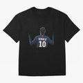 Neymar Jr Paris - 10 Oversized T-Shirt Upgrade FIFA World Cup 2026 USA Canada Mexico Inspired by Messi and Cristiano Ronaldo, Spain and Netherlands Energy, Global Supporter Spirit, Legendary Goals, National Colors and Tournament Celebration;