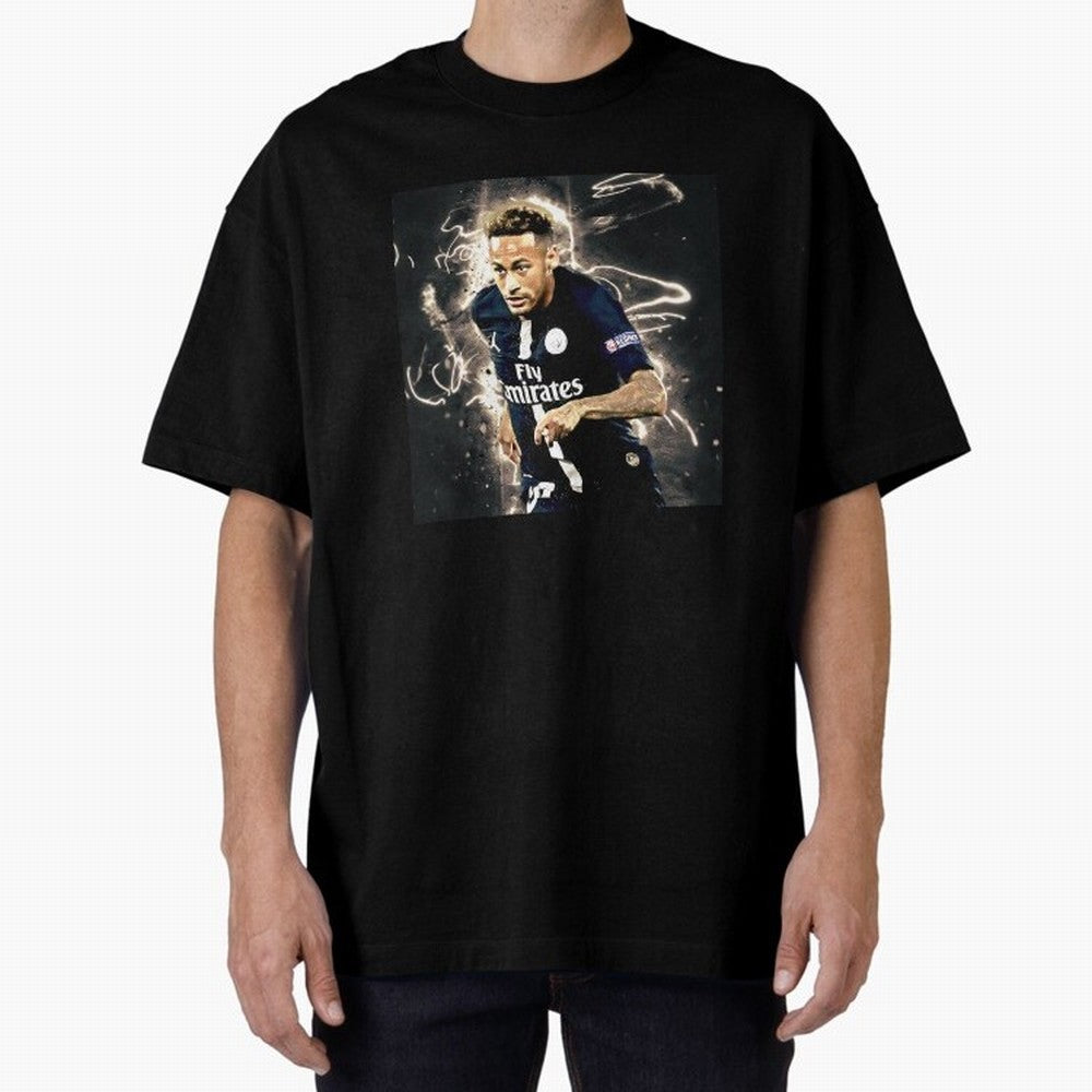 Neymar Run Oversized T-Shirt Bring a Champion Mindset to FIFA World Cup 2026 USA Canada Mexico for Fans of Mbappe and Portugal, Spain and Germany, Bringing Global Supporter Spirit, Legendary Goals, National Colors and Tournament Celebration; Built