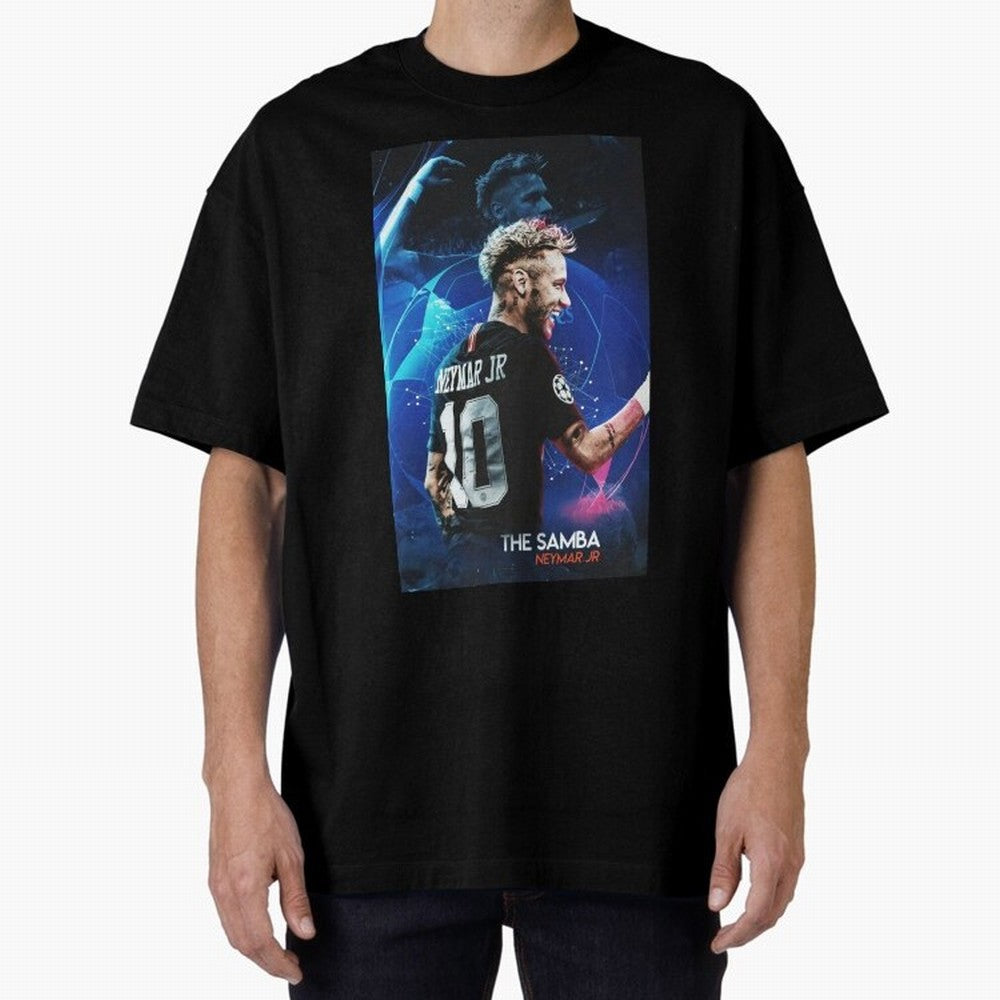 Neymar Junior | Perfect Gift #w44 Oversized T-Shirt Elevate the FIFA World Cup 2026 Journey through Messi and Cristiano Ronaldo Highlights, France and Portugal Pride, Retro Football Energy, Iconic Rivalries, Trophy Chase Drama and Stadium