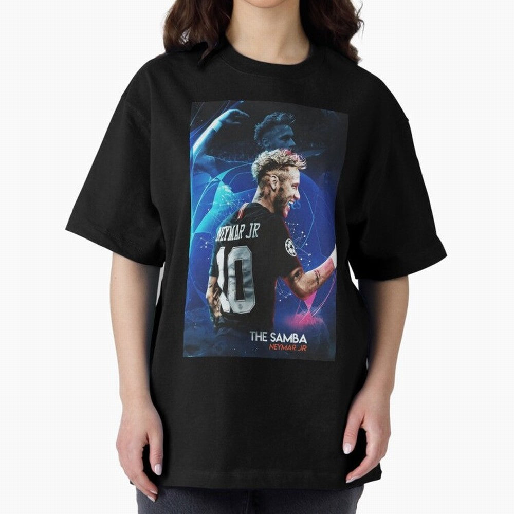 Neymar Junior | Perfect Gift #w44 Oversized T-Shirt Elevate the FIFA World Cup 2026 Journey through Messi and Cristiano Ronaldo Highlights, France and Portugal Pride, Retro Football Energy, Iconic Rivalries, Trophy Chase Drama and Stadium