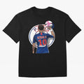 Art Neymar Illustration Classic T-Shirt Spotlight FIFA World Cup 2026 Group Stage for Fans of Mbappe and Portugal, Bringing Stadium Memories, Football Loyalty, International Chants and Championship Tradition; Made for Die Hard Supporters, Soccer