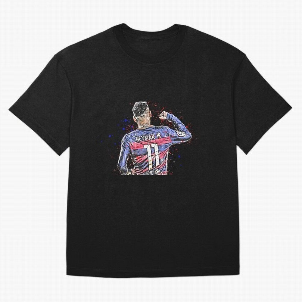 Neymar Oversized T-Shirt Feel International Energy from Match Day Hype around FIFA World Cup 2026 Group Stage, CR7 and Messi, Netherlands, Supporter Pride, Iconic Celebrations, Legendary Names and Global Match Day Energy; Made for Die Hard