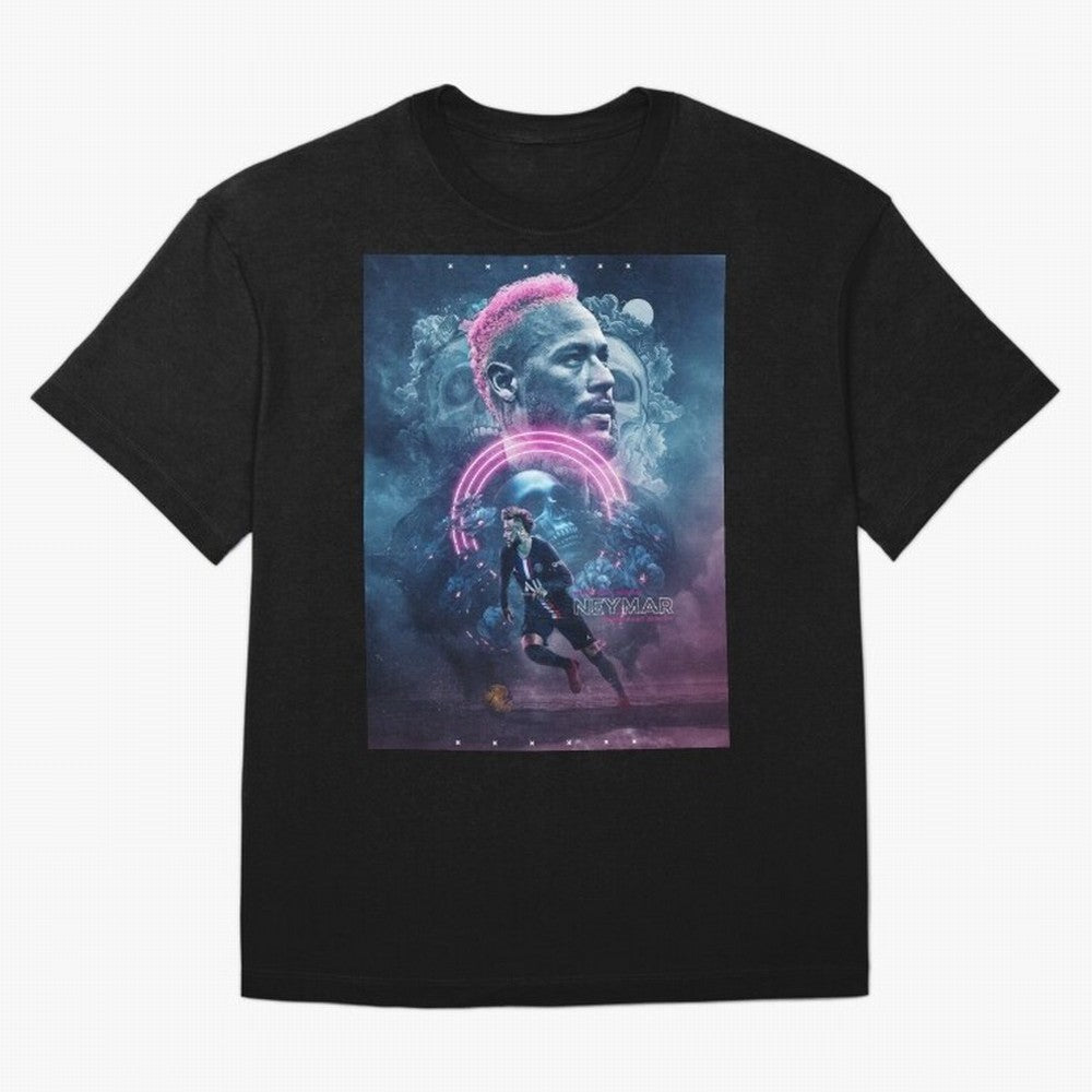 Neymar Classic T-Shirt Represent the Passion of FIFA World Cup 2026 Group Stage with Messi, Neymar and Mbappe, Spain Energy, Match Day Excitement, Supporter Culture, Golden Goals and Global Football Passion; Created for Match Day Parties, Soccer