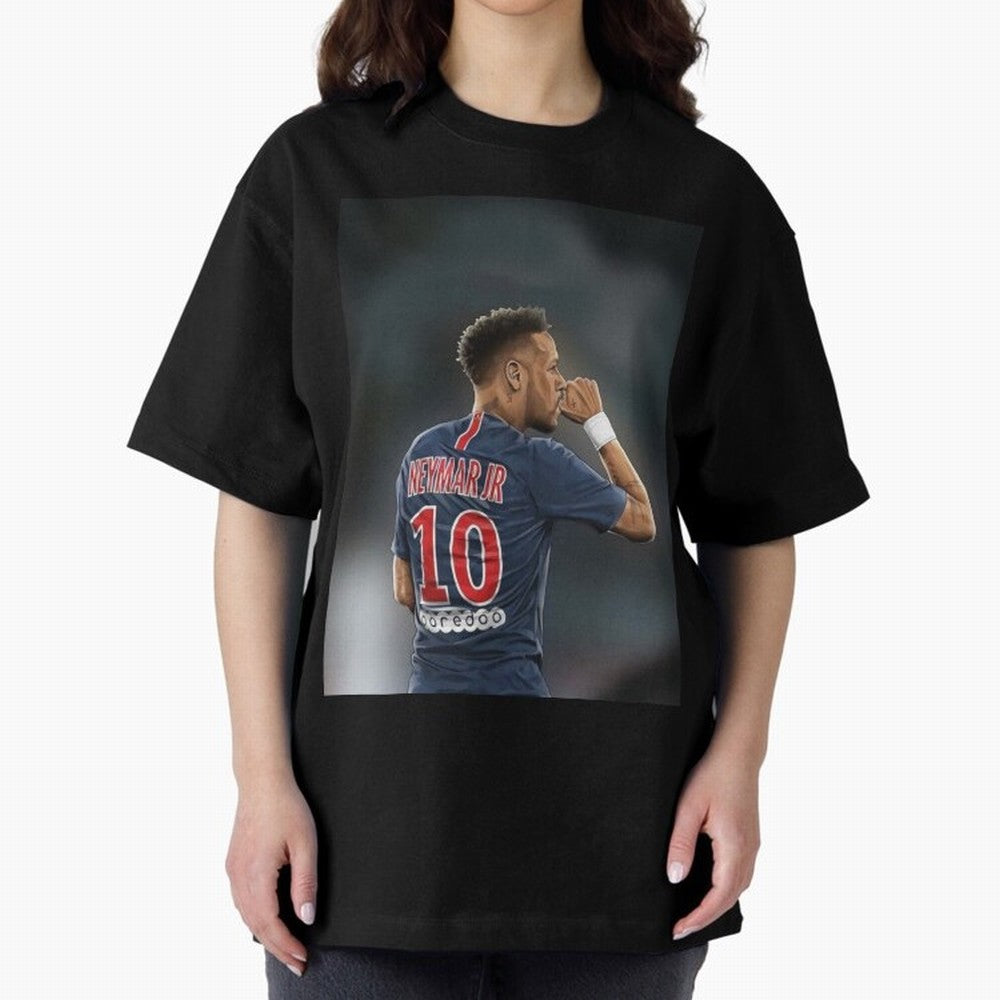 Neymar Junior | Perfect Gift #i13 Oversized T-Shirt Follow the Road to the FIFA World Cup 2026 Journey through Cristiano Ronaldo, Haaland and CR7 Highlights, Argentina, France and Brazil Pride, Vintage Soccer Flavor, Modern Football Stars, National