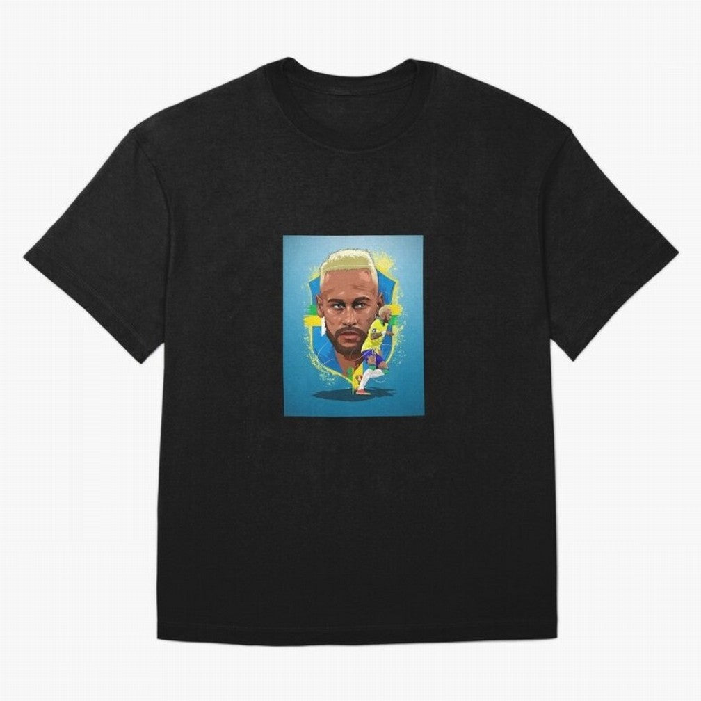 neymar jr al nassr Oversized T-Shirt Stand with FIFA World Cup 2026 USA Canada Mexico for Fans of CR7 and Argentina, France and Brazil, Bringing Match Day Excitement, Supporter Culture, Golden Goals and Global Football Passion; Built for Supporters