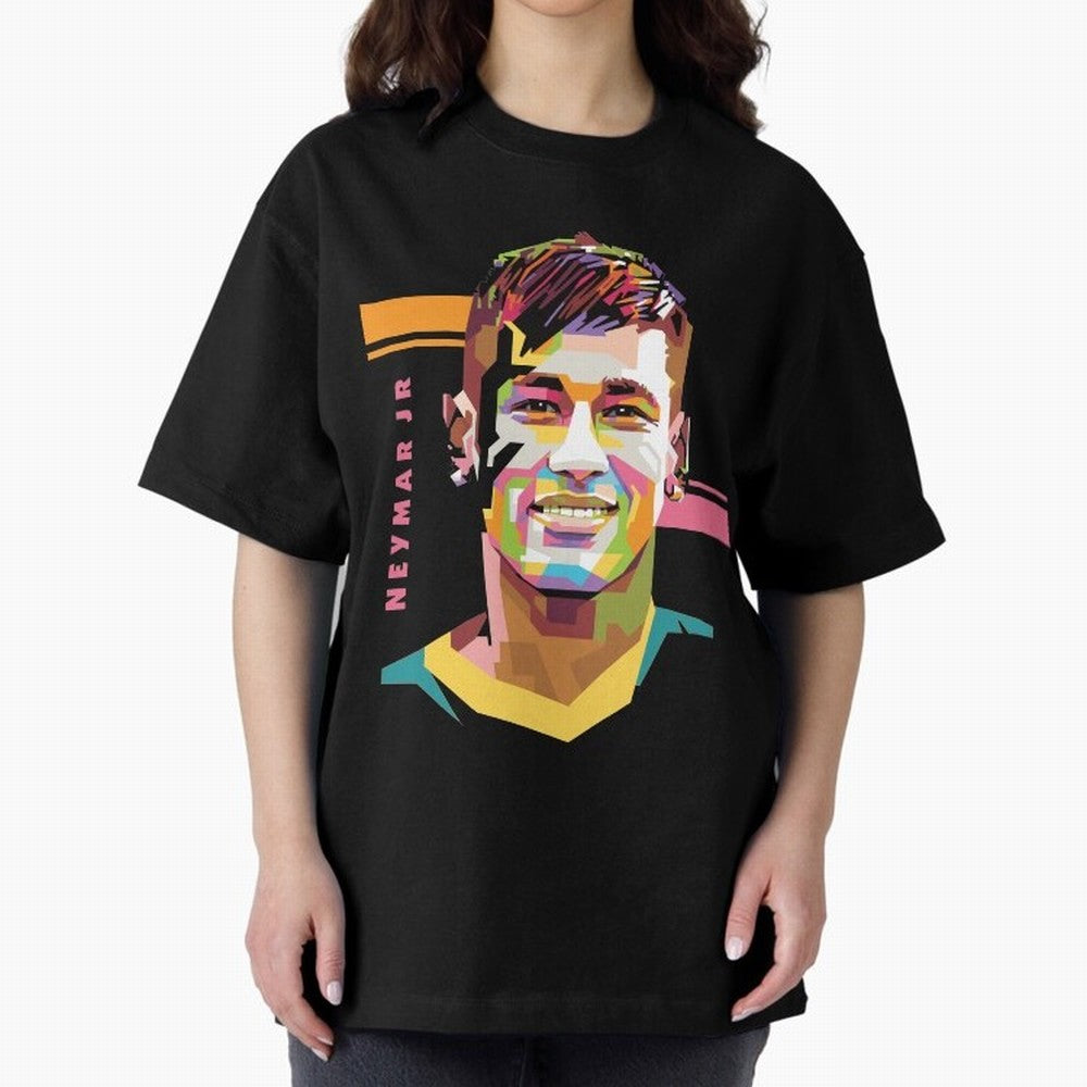 Neymar Jr Football Classic T-Shirt Support Your Favorite Stars during FIFA World Cup 2026 Spirit, Centered on Portugal, Spain and Germany, Cristiano Ronaldo, Match Day Excitement, Supporter Culture, Golden Goals and Global Football Passion; Built