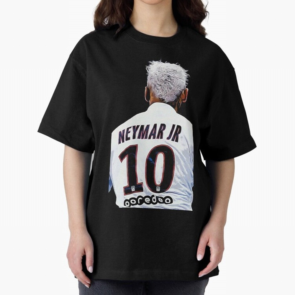 njr Oversized T-Shirt Represent FIFA World Cup 2026 Spirit, Inspired by Spain, Mbappe and Neymar, Match Day Excitement, Supporter Culture, Golden Goals and Global Football Passion; Built for Supporters Chasing Trophy Dreams, Final Match Excitement