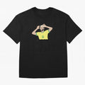 neymar cute vector Oversized T-Shirt Honor Football Greatness during FIFA World Cup 2026 for Fans of Messi and Cristiano Ronaldo and France and Portugal, Bringing Soccer Culture, Superstar Moments, National Team Dreams and Competitive Fire; Built