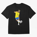 Neymar Jr minimalist design Classic T-Shirt Back Your Heroes with Global Football Passion for FIFA World Cup 2026, Celebrating Neymar, Netherlands, Championship Spirit, Famous Goals, Roaring Crowds and International Football Unity; Great for Watch