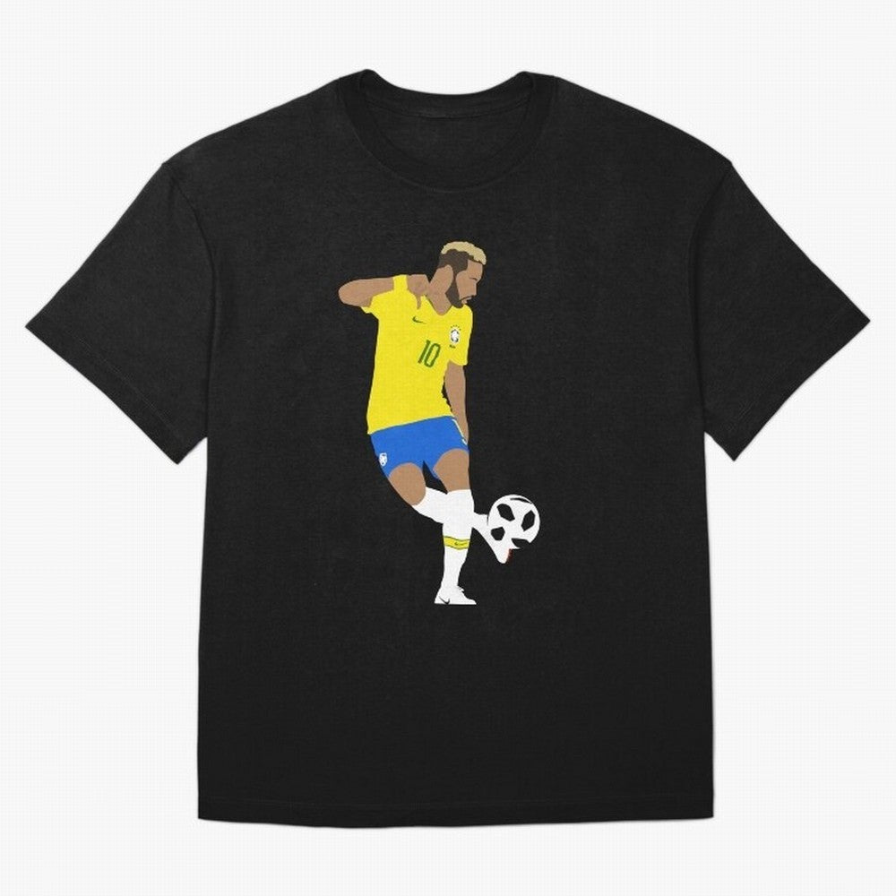 Neymar Jr minimalist design Classic T-Shirt Back Your Heroes with Global Football Passion for FIFA World Cup 2026, Celebrating Neymar, Netherlands, Championship Spirit, Famous Goals, Roaring Crowds and International Football Unity; Great for Watch