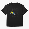 Neymar Diving Oversized T-Shirt Remember Iconic Moments from FIFA World Cup 2026 USA Canada Mexico for Fans of Haaland and Mbappe and Argentina, France and Brazil, Bringing Tournament Hype, Historic Matchups, Family Viewing Parties and Global