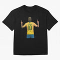neymar jr Oversized T-Shirt Spotlight FIFA World Cup 2026 Group Stage Highlighting Haaland and Mbappe, France Energy, Game Day Rituals, Football Legends, Country Pride and the Road to the Final; Great for Supporters Who Love Legendary Players,