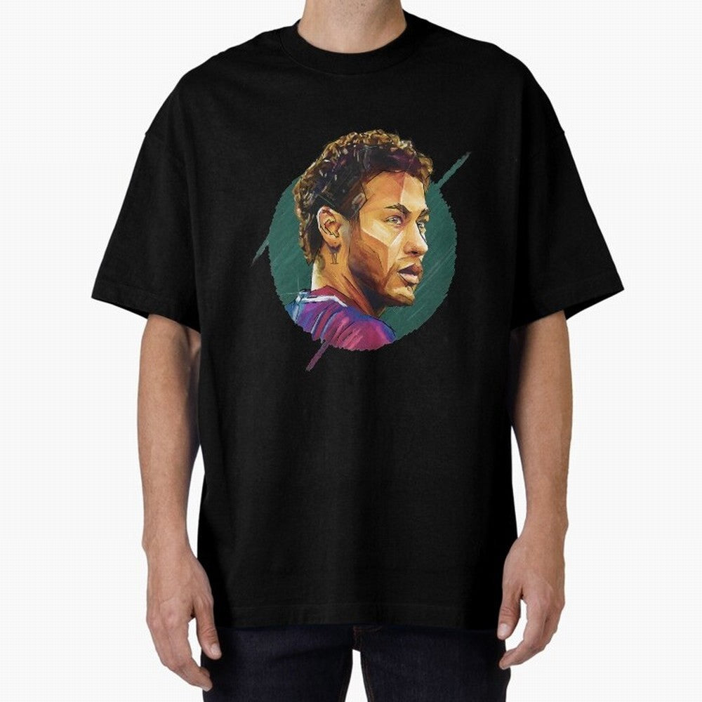 Geometric Neymar Classic T-Shirt Experience FIFA World Cup 2026 Group Stage Spirit, Centered on Portugal, Spain and Germany, CR7 and Messi, Stadium Chants, National Pride, Trophy Dreams and Unforgettable Football Memories; Created for Match Day