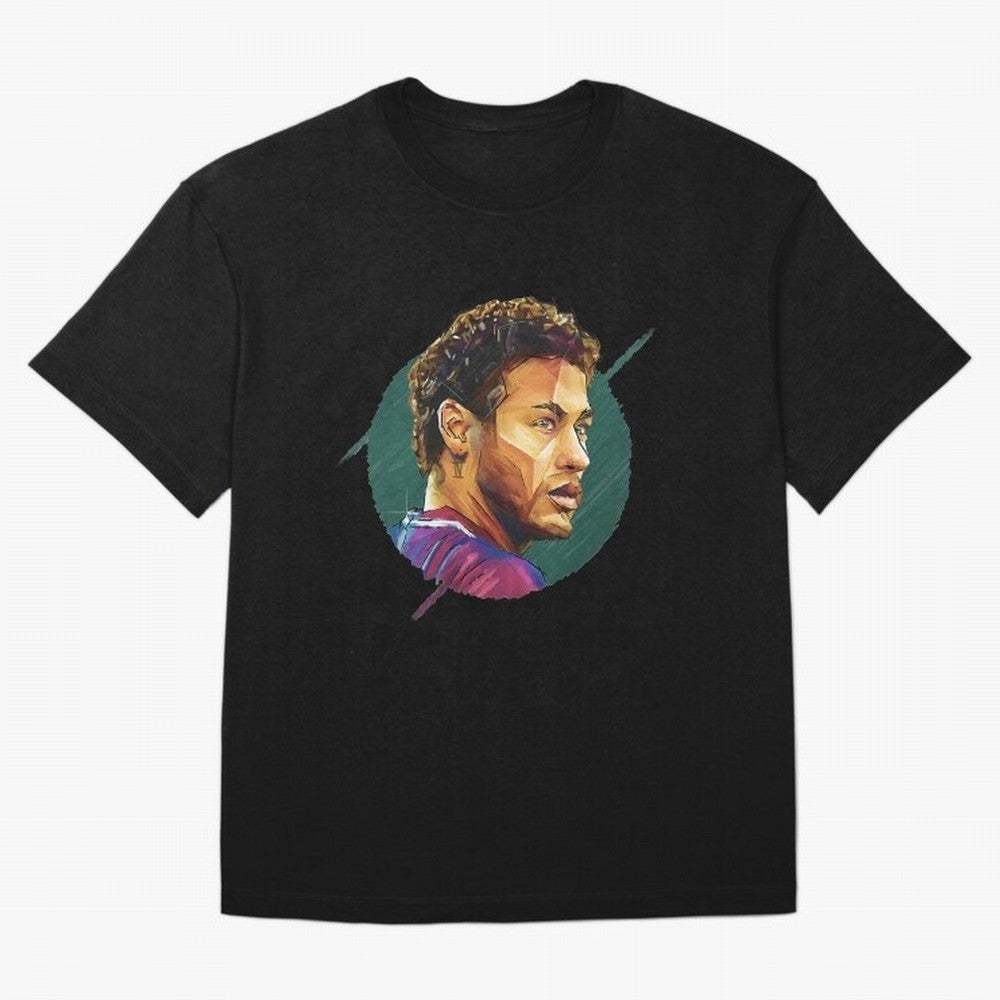 Geometric Neymar Classic T-Shirt Experience FIFA World Cup 2026 Group Stage Spirit, Centered on Portugal, Spain and Germany, CR7 and Messi, Stadium Chants, National Pride, Trophy Dreams and Unforgettable Football Memories; Created for Match Day
