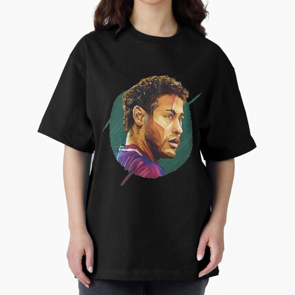 Geometric Neymar Classic T-Shirt Experience FIFA World Cup 2026 Group Stage Spirit, Centered on Portugal, Spain and Germany, CR7 and Messi, Stadium Chants, National Pride, Trophy Dreams and Unforgettable Football Memories; Created for Match Day
