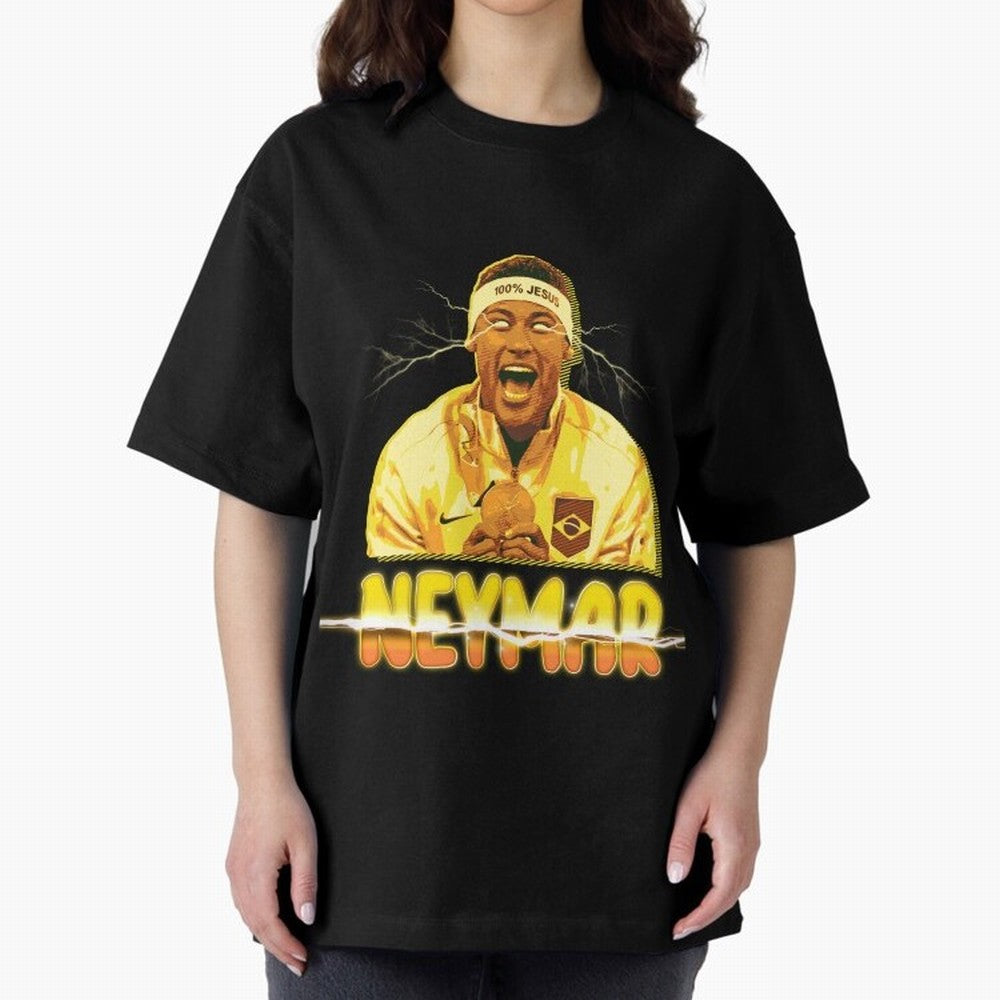 Neymar Jr Art Classic T-Shirt Celebrate the Road through FIFA World Cup 2026 Group Stage for Fans of CR7 and Messi and Argentina, Bringing Fan Favorite Moments, National Team Passion, Big Match Drama and Soccer History; Made for Collectors Who