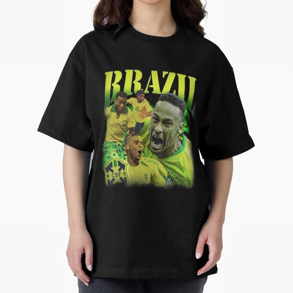Neymar Brazil Vintage Essential T-Shirt Fuel Your Fan Pride for FIFA World Cup 2026 USA Canada Mexico Made for Messi, Neymar and Mbappe, Germany Energy, Game Day Rituals, Football Legends, Country Pride and the Road to the Final; Perfect for Fans,