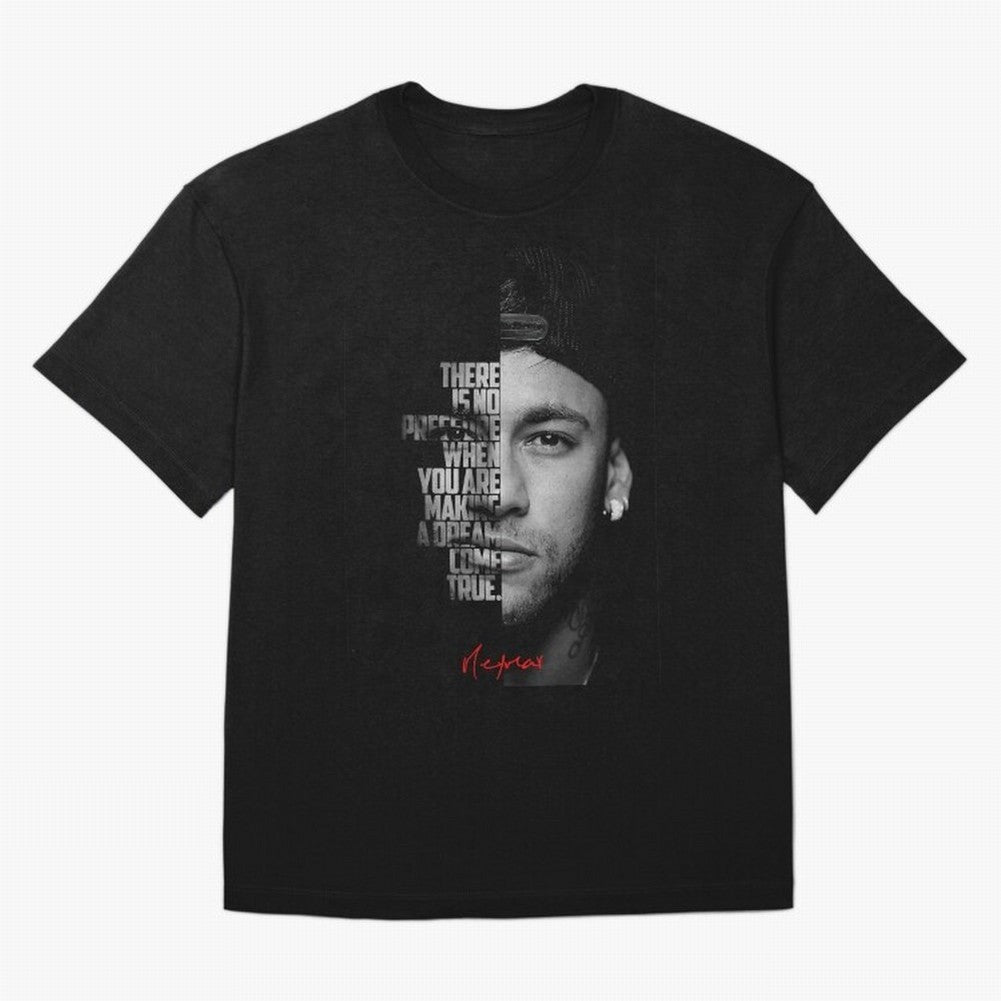 Black and white Neymar Jr quote. Classic T-Shirt Experience the Global Stage of FIFA World Cup 2026 Group Stage Built around Mbappe and Neymar, Argentina, France and Brazil Energy, Stadium Chants, National Pride, Trophy Dreams and Unforgettable